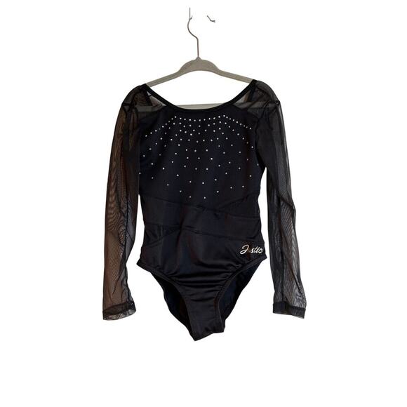 JUSTICE Girl’s Long Sleeve Dance/Gymnastic Leotard / Size: XS 5/6 - Picture 1 of 6